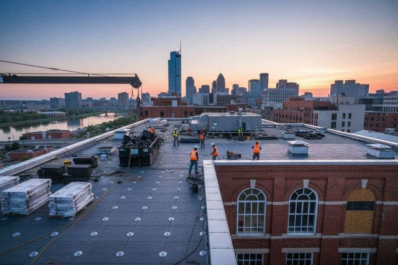 Commercial Roof Evaluation detail